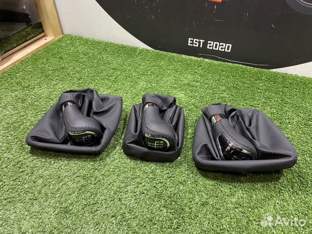 Ручка кпп с чехлом в стиле 