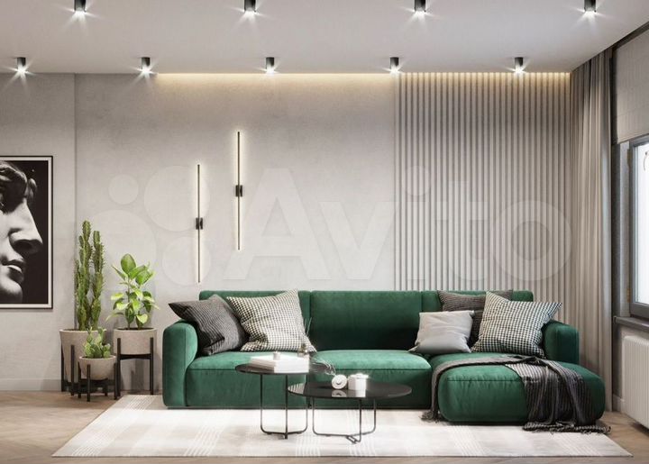 2-к. квартира, 41 м², 7/18 эт.