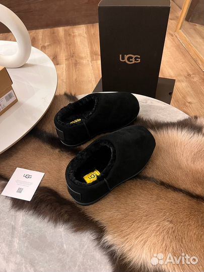 Угги замшевые UGG Pumped black