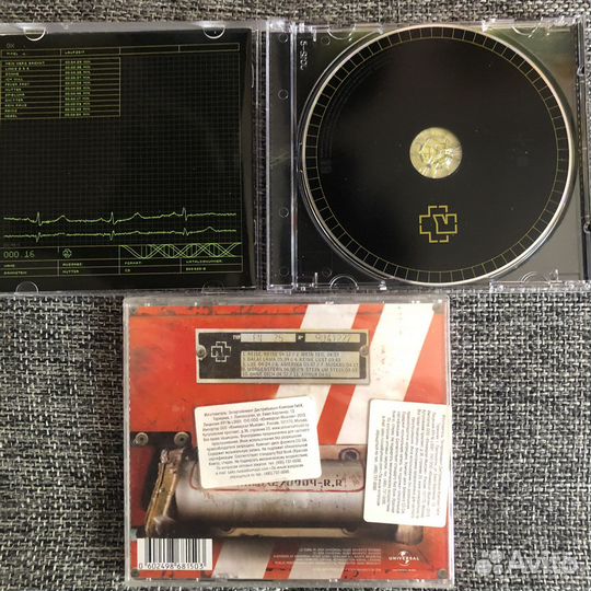 CD диски Rammstein фирменные