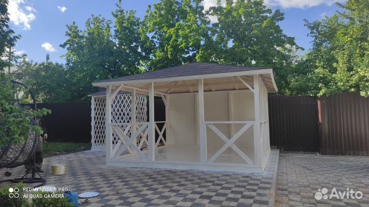 Беседка дачная