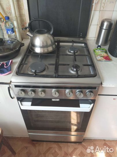 Газовая плита, духовка электрическая ширина 50 см