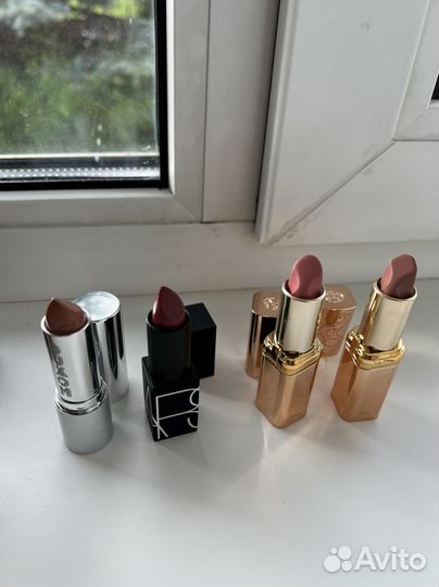 Помады clinique black honey,Dior, Bobbi brown,nars