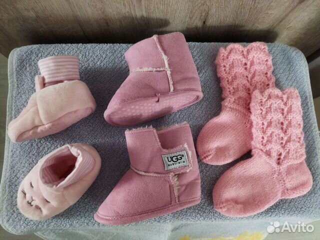 Пинетки, угги, носки 10-14 см
