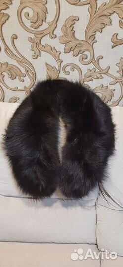Меховой воротник песец