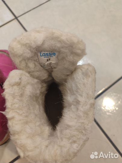Сапоги зимние детские lassie