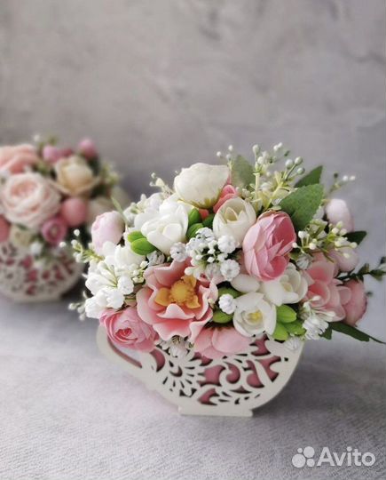 Букет из мыла