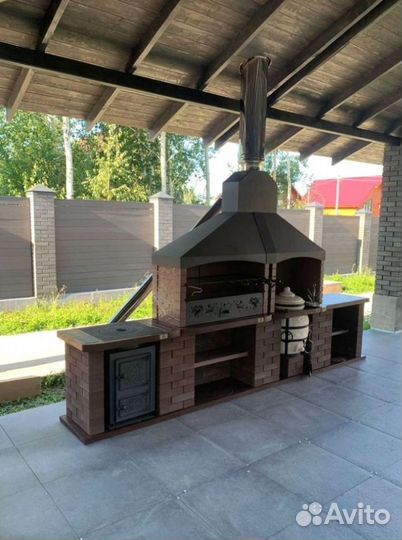 Дачные зоны барбекю сборные