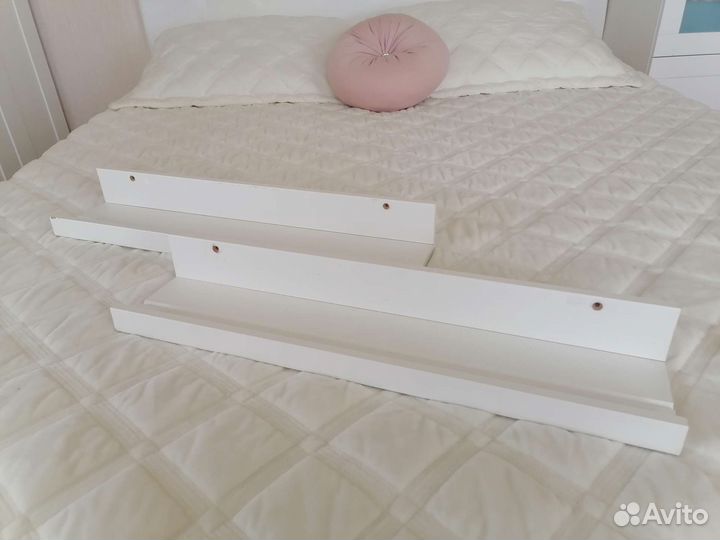 Полка настенная Мосслэнда икеа 55 см