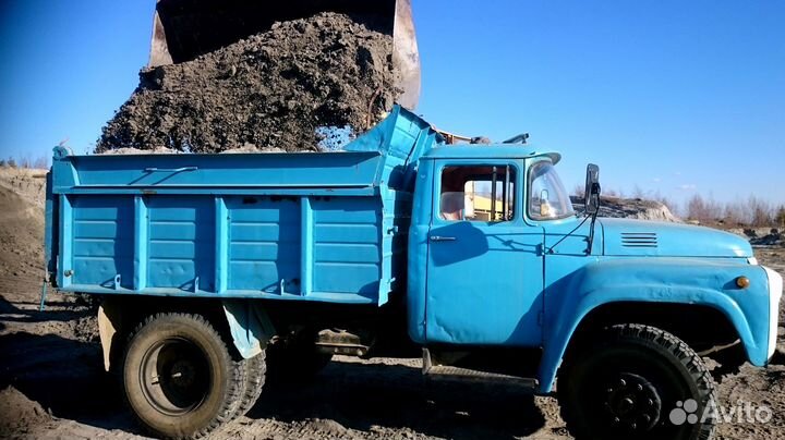 Земля плодородная чернозем грунт Газель Камаз ЗИЛ