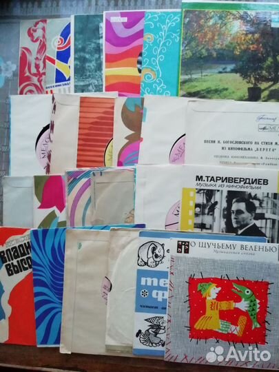 Виниловые пластинки СССР мини