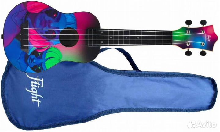Flight alyona shvetz toxic укулеле с чехлом