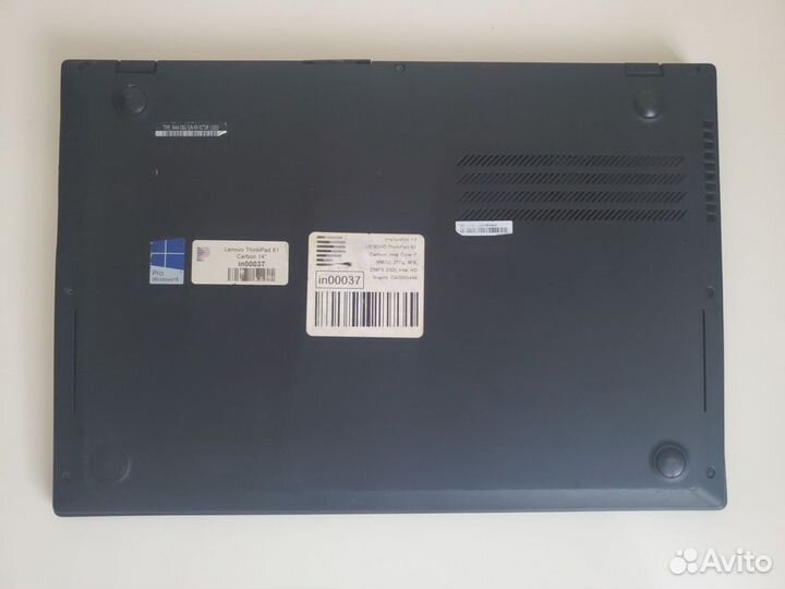 Ноутбук lenovo thinkpad x1 carbon 3667U