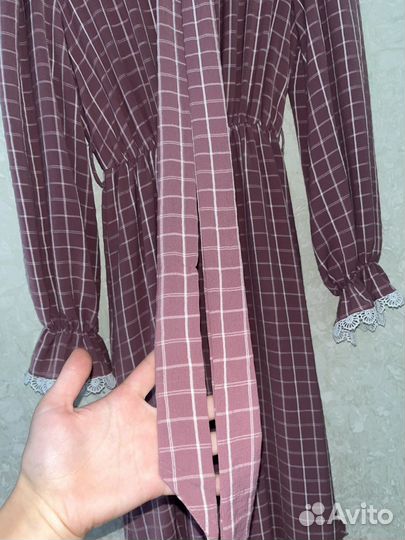 Платье крестьянка