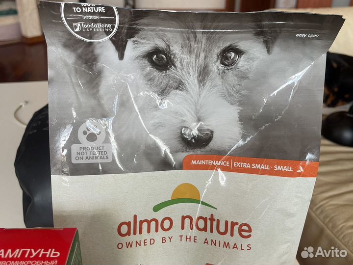 Шампунь для животных, корм almo nature