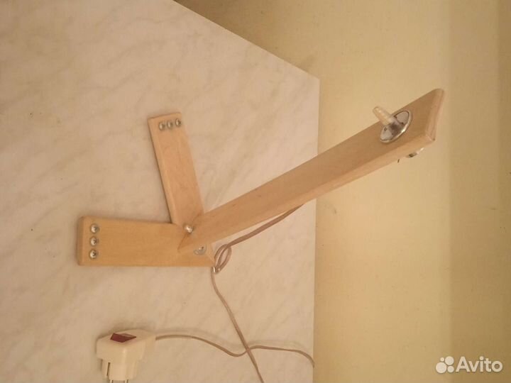 Лампа настольная карболит, прованс, конструктивизм