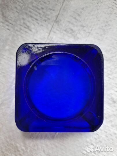 Пепельница цветное стекло СССР