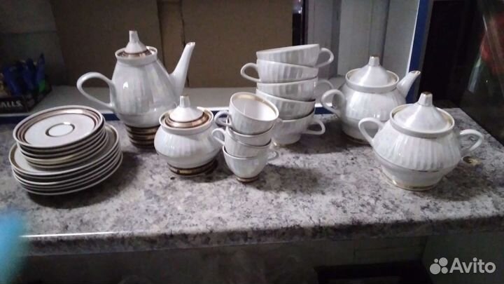 Чайно кофейный сервиз СССР