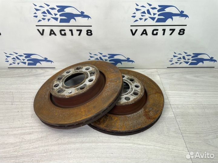 Диск тормозной передний Audi A3 8PA cayc 1.6 TDI