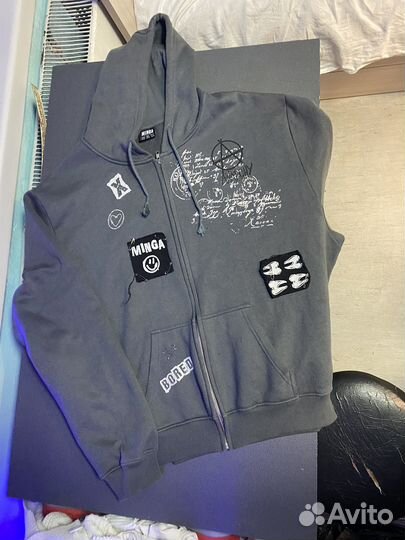 Зип худи minga london
