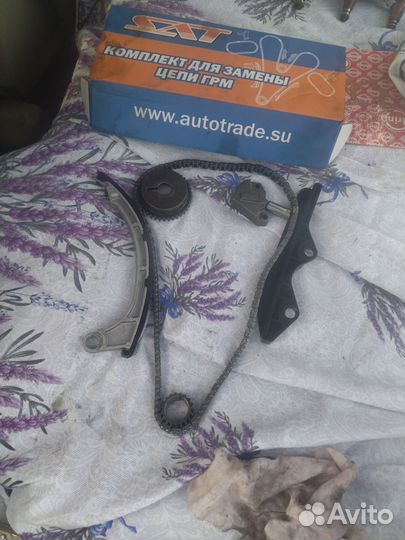 Цепь грм Ниссан марч cr12de