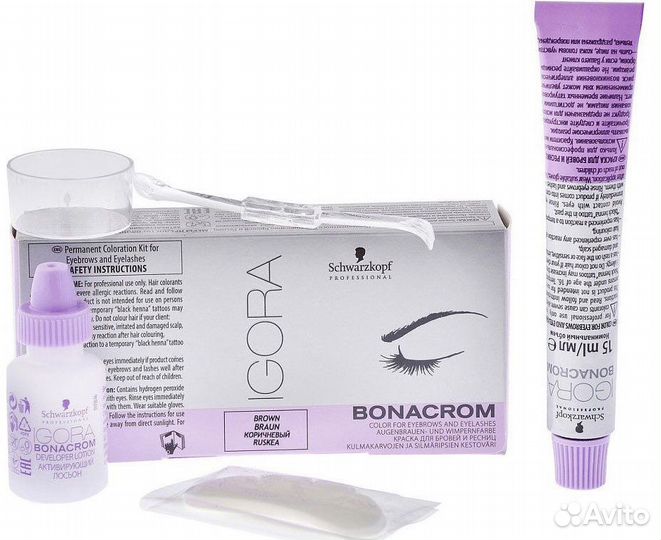 Краска для бровей igora