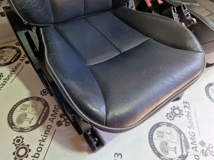 Сиденья кожа полу автомат для Mercedes W210