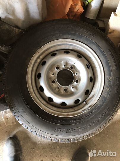 Колеса на ниву chevrolet r15 всесезонная 3шт