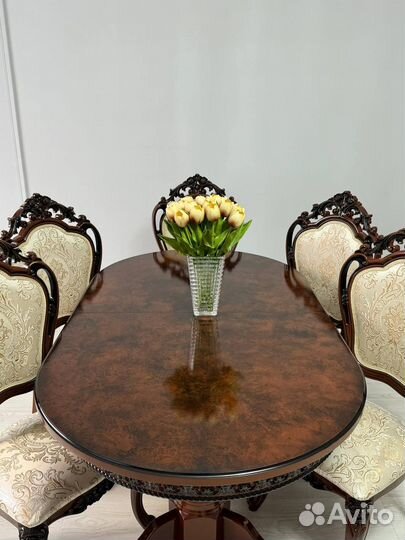 Стол и стулья от производителя. В наличии