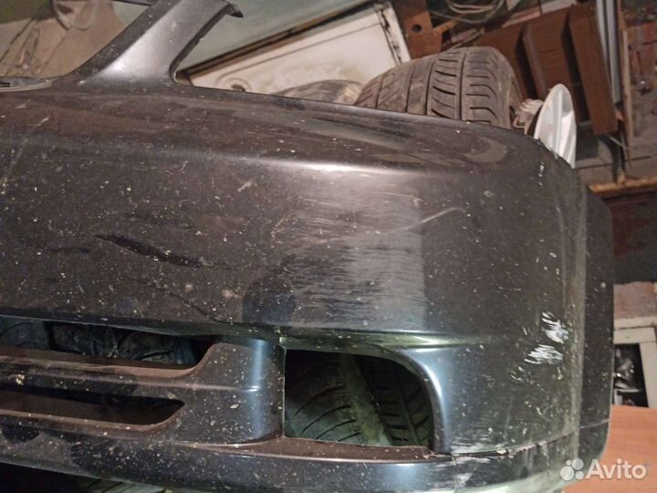 Бампер передний на шевроле лачетти б/у