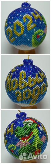 Елочные игрушки шары