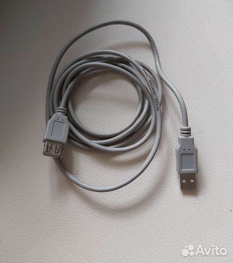 Кабели, удлинитель usb