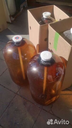 Бутыли пластиковые 30литров