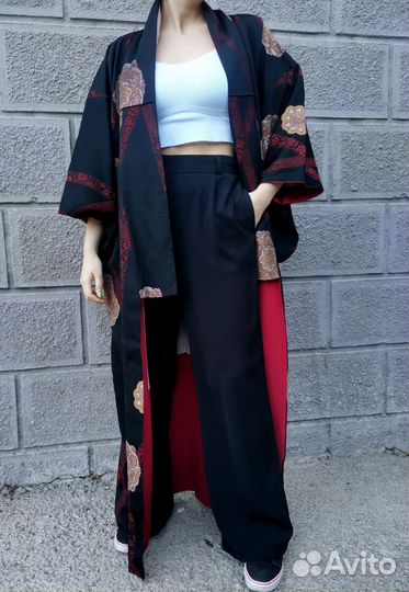Винтажное японское кимоно