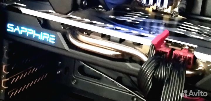 Видеокарта sapphire RX 580 nitro +OC 4gb