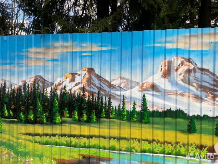 Художник по росписи стен Тверь, граффити оформ