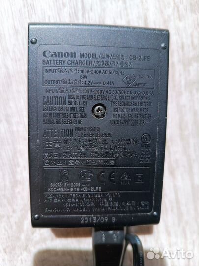 Зарядное устройство Canon CB-2LFE