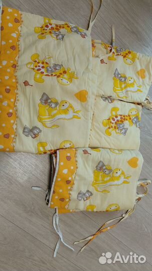 Бортики в детскую кроватку