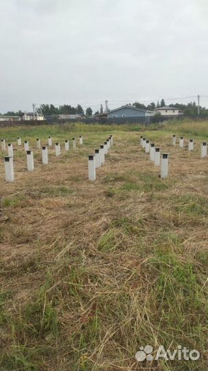 Винтовые сваи + монтаж