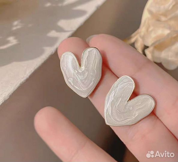 Сережки новые