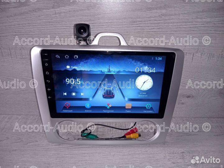 Магнитола Ford Focus 2 Androidс камерой