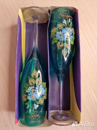 Бокалы СССР 8 Марта