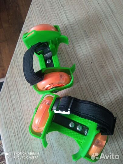 Ролики на пятку