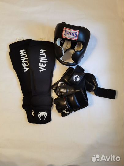 Комплект защиты Venum для единоборств мма 3 в 1