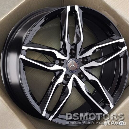 Диски Mercedes-Benz MR196 8/18 5x112 ET29 d66.6 BK