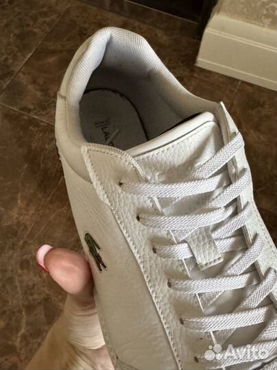 Кеды Lacoste белые