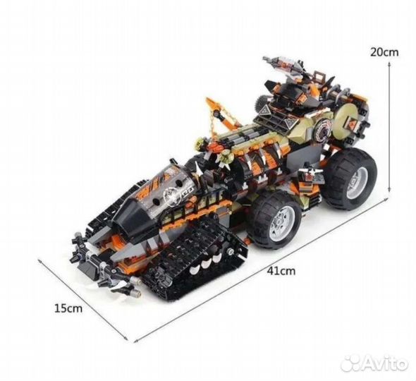 Конструктор ninjago стремительный странник