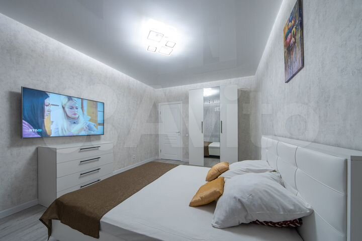1-к. квартира, 45 м², 2 кровати