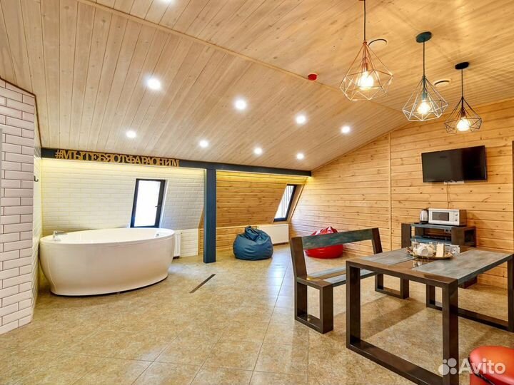 Сауна в стиле лофт