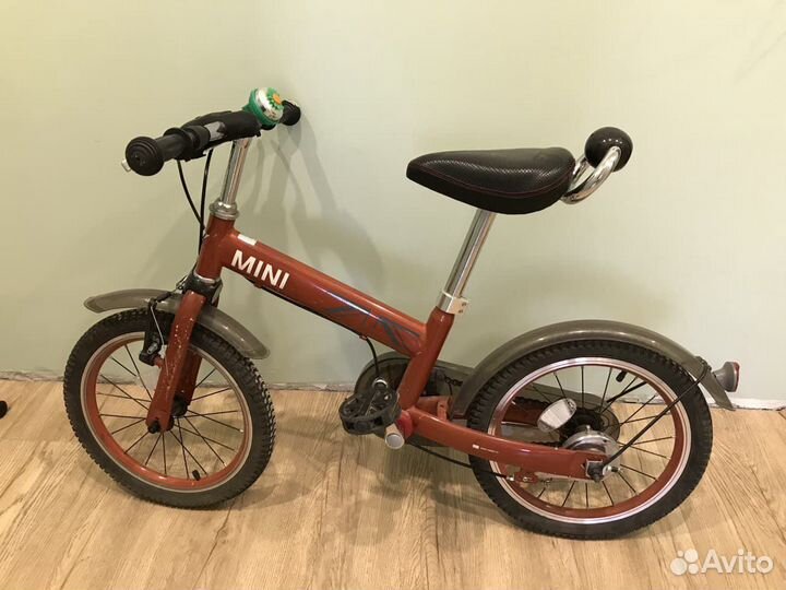 Детский двухколесный велосипед Rastar Mini Cooper